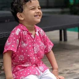 Tura Turi Boys Opaque Printed Casual Shirt image 5