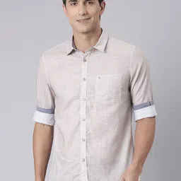 Classic Polo Men Slim Fit Printed Casual Shirt-picture-17