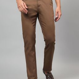 Cantabil Men Mid-Rise Regular Fit Trousers-picture-45