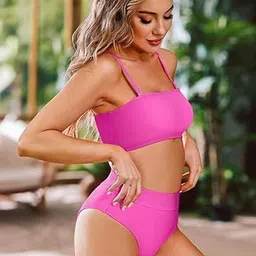 SIMNA CHIKAN Strapless Swim Bikini Set image 5