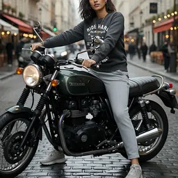 Moda Rapido Women Printed Sweatshirt image 4