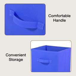 Kuber Industries Blue 3 Pieces Durable Multi-Utility Organisers image 2