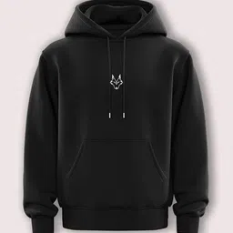 Trendyol Men Printed Hooded Long Sleeves Oversized Pullover Sweatshirt-image-2