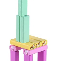 zooglu Unicorn Stacking Tumbling Tower Blocks Toy image 4