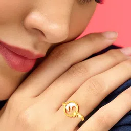 Joyalukkas 22KT Yellow Gold Finger Ring image 1