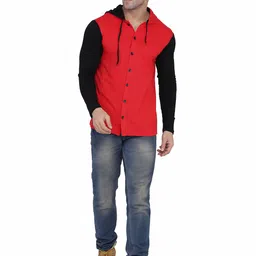 Blisstone Hooded New Basics Cotton Slim Fit T-shirt image 2