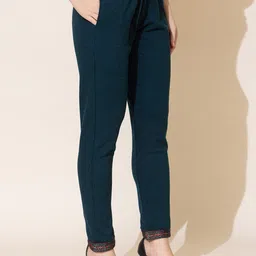 KEIKO Ethnic Motifs Printed Round Neck Straight Kurta with Trousers And Dupatta image 5