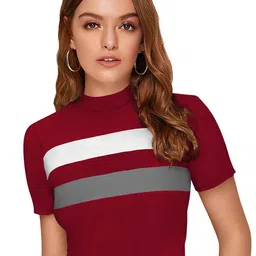 Fashion Care Women Solid Fitted Crop Top-picture-16