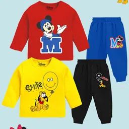YK Disney Boys Printed T-shirt with Trousers-picture-40