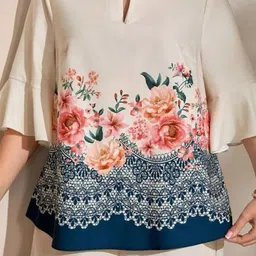 Lyzoo Printed Tunic image 3