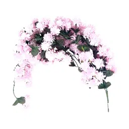 Apka Mart Pink Hanging Artificial Orchid Flower-picture-26