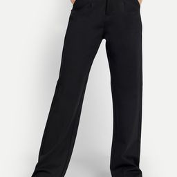 broadstar Women Loose Fit Black Lycra Blend Trousers-picture-21