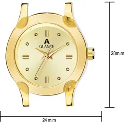 Aglance Women Patterned Dial & Bracelet Style Straps Analogue Watch New631_8019ym01 image 4