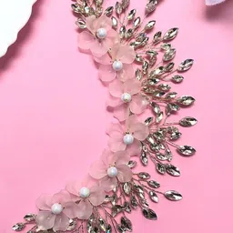 SAMYAK Crystal Studded Embellished Bumpit Hair Pin-picture-22