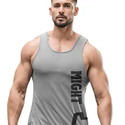 3Colors Printed Scoop Neck Gym VestsVEST-NCUT-MIGHT-GREY_M-picture-16