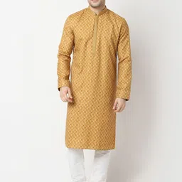 Ethnicity Ethnic Motifs Printed Straight Kurta With Pyjamas-picture-36