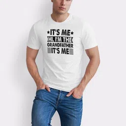 Seekbuylove Men Typography Printed Bio Finish T-shirt image 2