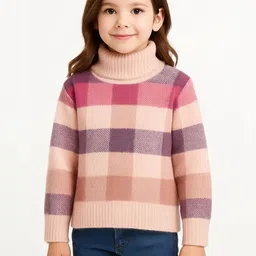 Sportking Unisex Kids Checked Pullover-picture-12