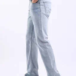 Flying Machine Men Bootcut Low Distress Heavy Fade Stretchable Jeans image 2