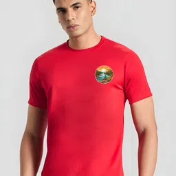 CASUALBUD Men Graphic Printed Round Neck T-shirt-picture-38