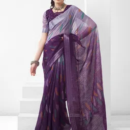 KALINI Ombre Zari Border Garad Saree-picture-29