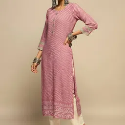 Anouk Women Bandhani Printed Kurta-image-82