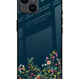 QRIOH Floral Printed iPhone 14 Back Case Mobile Accessories-picture-55