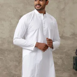 Ramraj Men Cotton Straight Kurta image 5