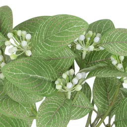 FOLIYAJ Green Artificial Plant With Pot image 5