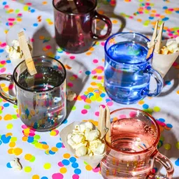 DURALEX Purple Glass Transparent Core Set of Cups and Mugs-image-94