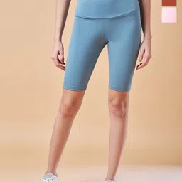 COLOR CAPITAL Women Pack Of 3 High-Waisted Gym Tights-image-21