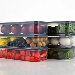 khagay Plastic Fridge Container - 1200 ml image 4