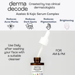 derma decode Brightening Serum For Acne Marks - 30ml image 4