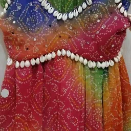 Rajni Collection Embroidered Mirror Work Ready to Wear Lehenga & Choli image 2