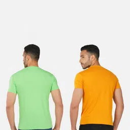 GLOBAL NOMAD Men 2 Printed Bio Finish Applique T-shirt image 3