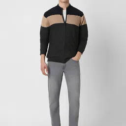 Van Heusen Sport Men Colourblocked Sweater image 5