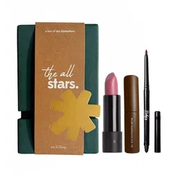 Ruby's Organics Set Of 3 Long Lasting Bullet Lipstick- 3.7 g- Liquid Lipstick & Kajal-picture-31