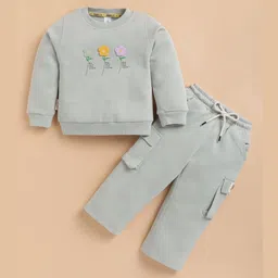 KIDZELLO Girls Printed Trousers-picture-23