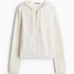 H&M Zip-Through Chenille Hoodie-picture-14