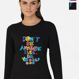 Metronaut Women 2 Printed Bio Finish Applique T-shirt-picture-14