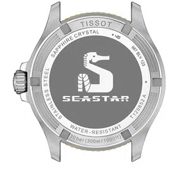 TISSOT Men Dial & Stainless Steel Bracelet Style Straps Analogue Watch T1208522205100- image 3