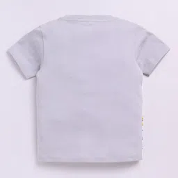 LITTLE NINJA Boys Printed Pockets T-shirt image 3