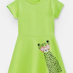 You Got Plan B Girls Print Fit & Flare Dress-picture-27