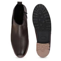 KRAASA Men High-Top Chelsea Boots image 4