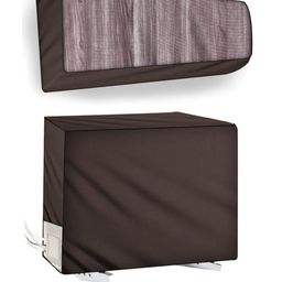 The Furnishing Tree Coffee Brown Printed Air Conditioner Cover-picture-40