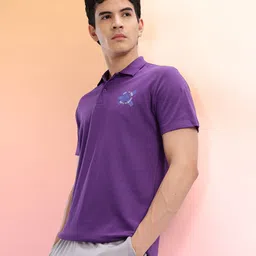 HRX by Hrithik Roshan Brand Logo Printed Polo Collar T-shirt-picture-16