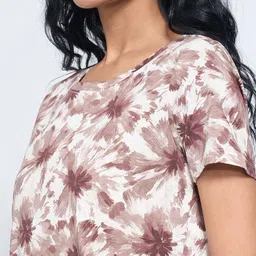 Honey by Pantaloons Floral Print Cotton Top image 3