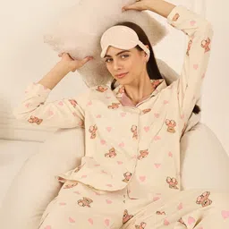 Sweet Dreams Women Printed Night suit-image-51