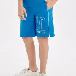 DeFacto Boys Mid-Rise Solid Above Knee Shorts image 1