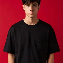 SMAN Men Drop-Shoulder Sleeves T-shirt image 4